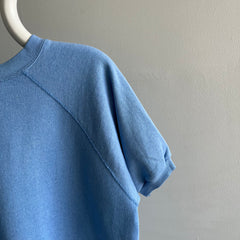 1980s Baby Blue Relaxed Fit Warm Up