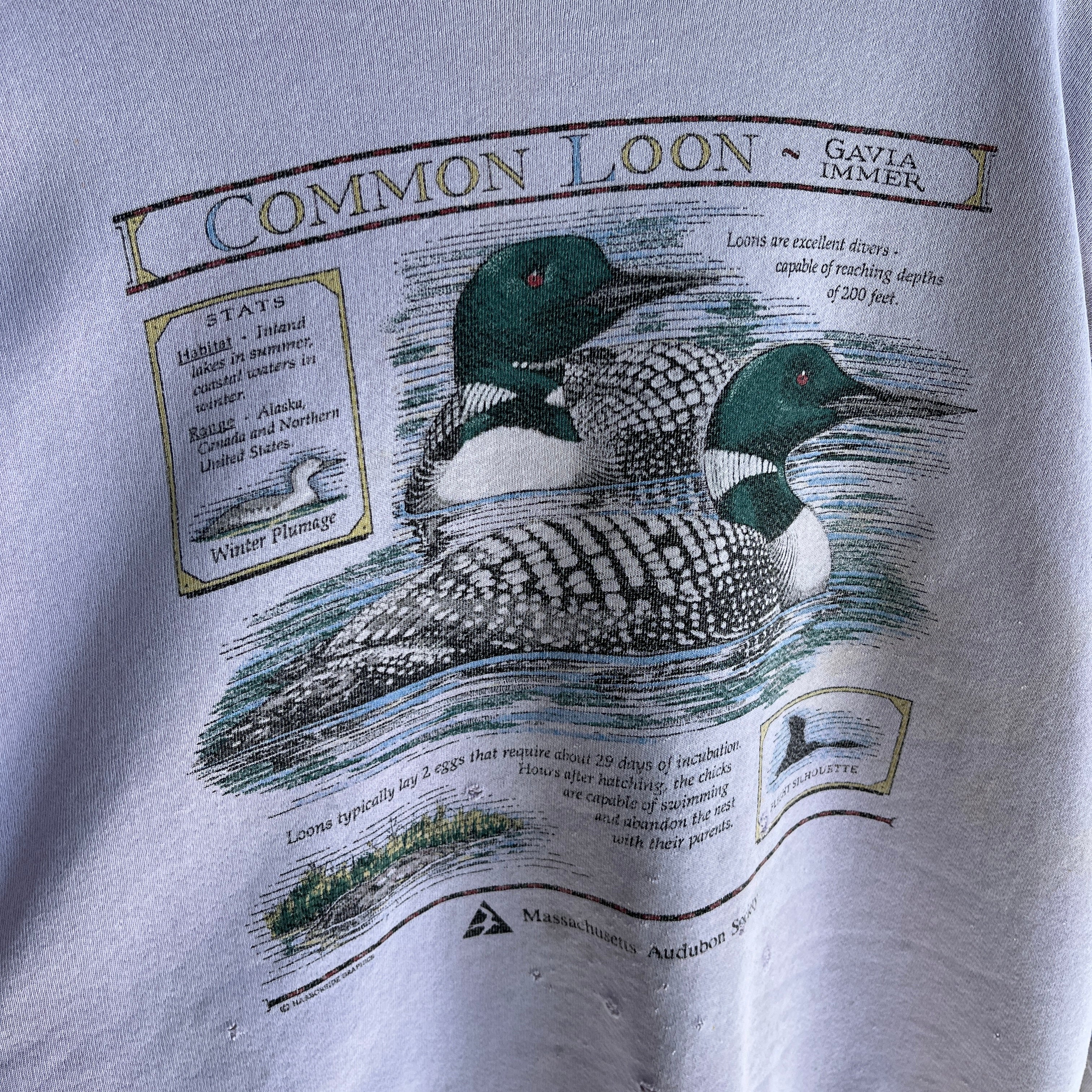 1980/90s Mostly Cotton Totally Destroyed Loon Sweatshirt