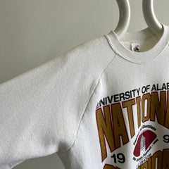 1992 University of Alabama Championship Sweatshirt 13-0