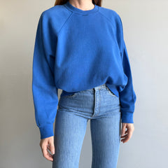 1990s Blank Blue Sweatshirt by Tultex