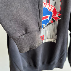 1991 AFC Champs Buffalo Bills Super Sun Faded Sweatshirt