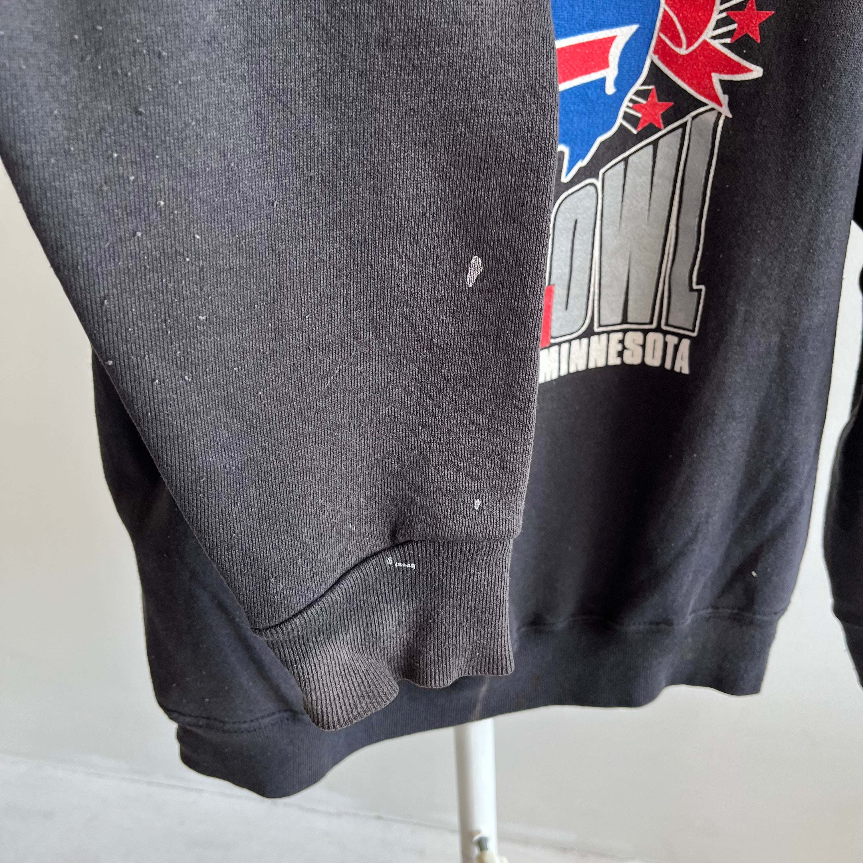 1991 AFC Champs Buffalo Bills Super Sun Faded Sweatshirt