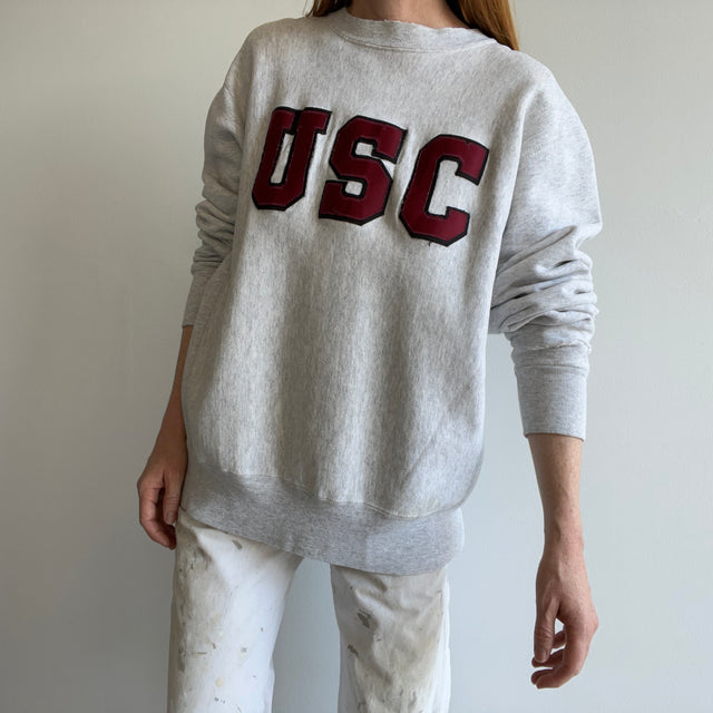 1980/90s USC Tattered Reverse Weave Sweatshirt