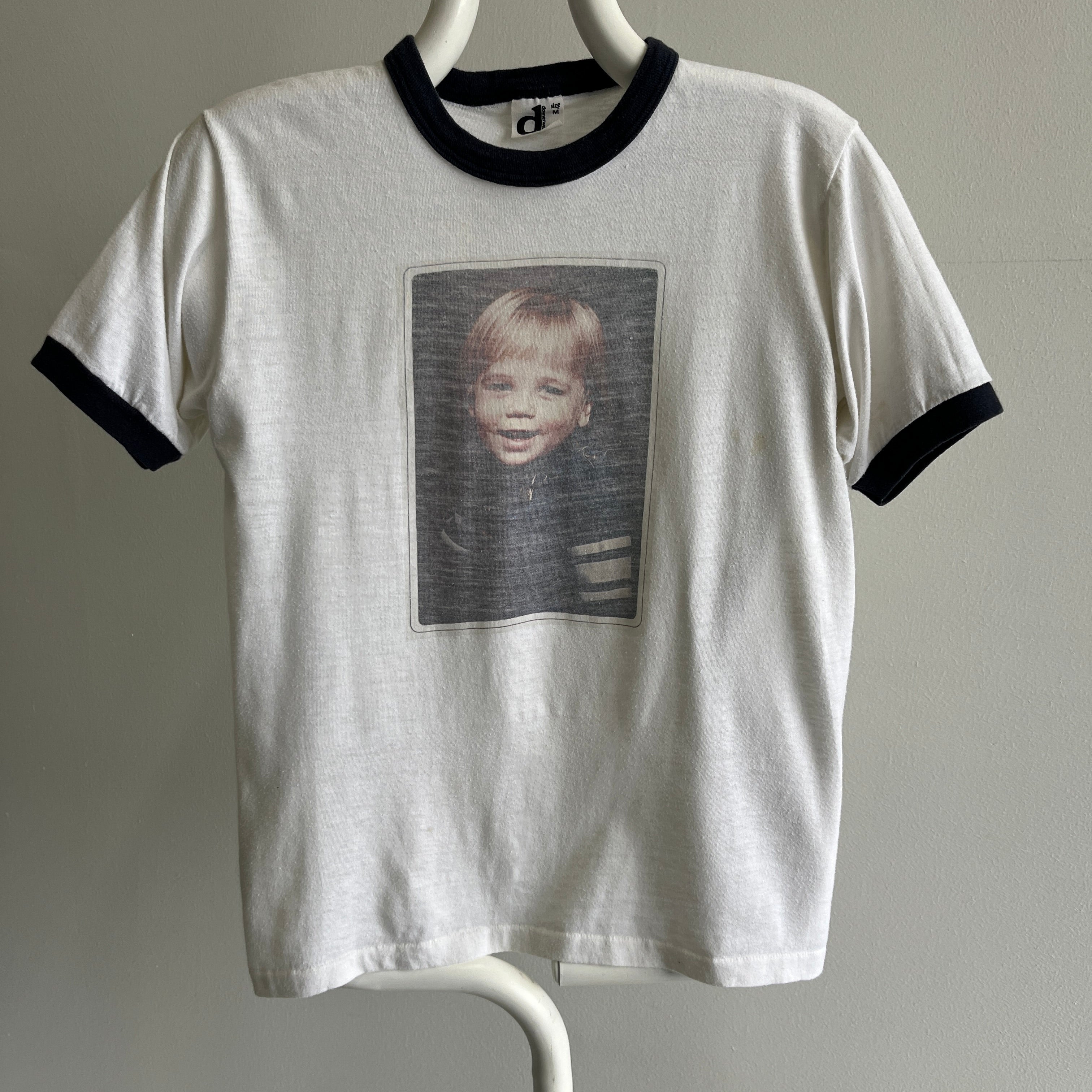 1970s Random Child on A Ring T-Shirt