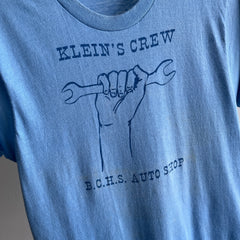 1980s Klein's Crew Autobody Shop T-Shirt by Screen Stars