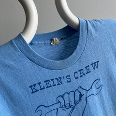 1980s Klein's Crew Autobody Shop T-Shirt by Screen Stars