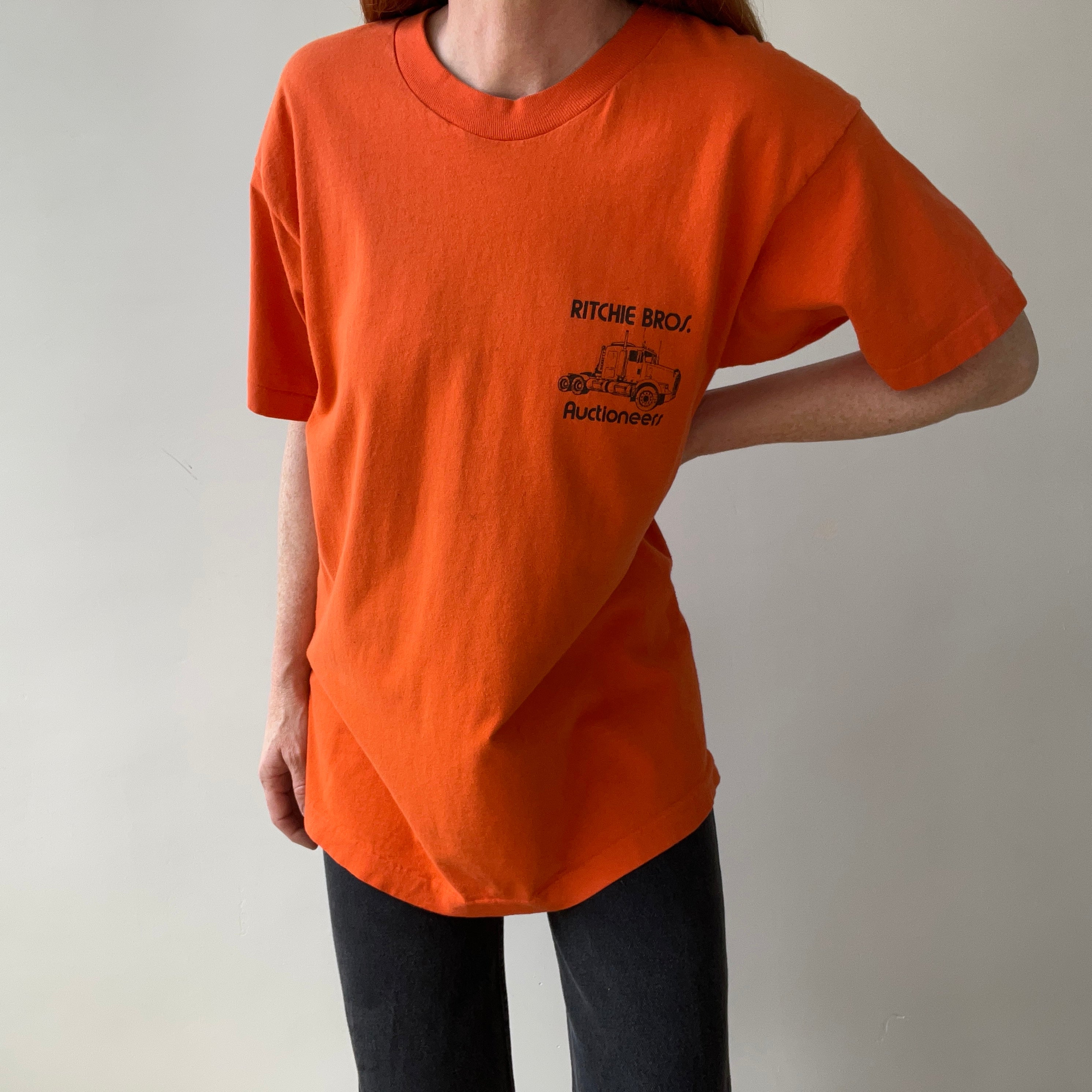 1990s Richie Bros Auctioneering T-Shirt