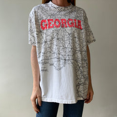 1991 All Over Print Georgia T Shirt