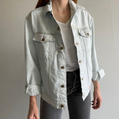 1980s GUESS! Bleached Out Soft and Worn Denim Jacket