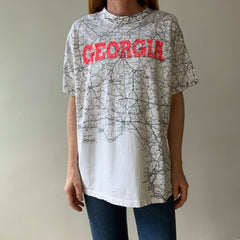 1991 All Over Print Georgia T Shirt