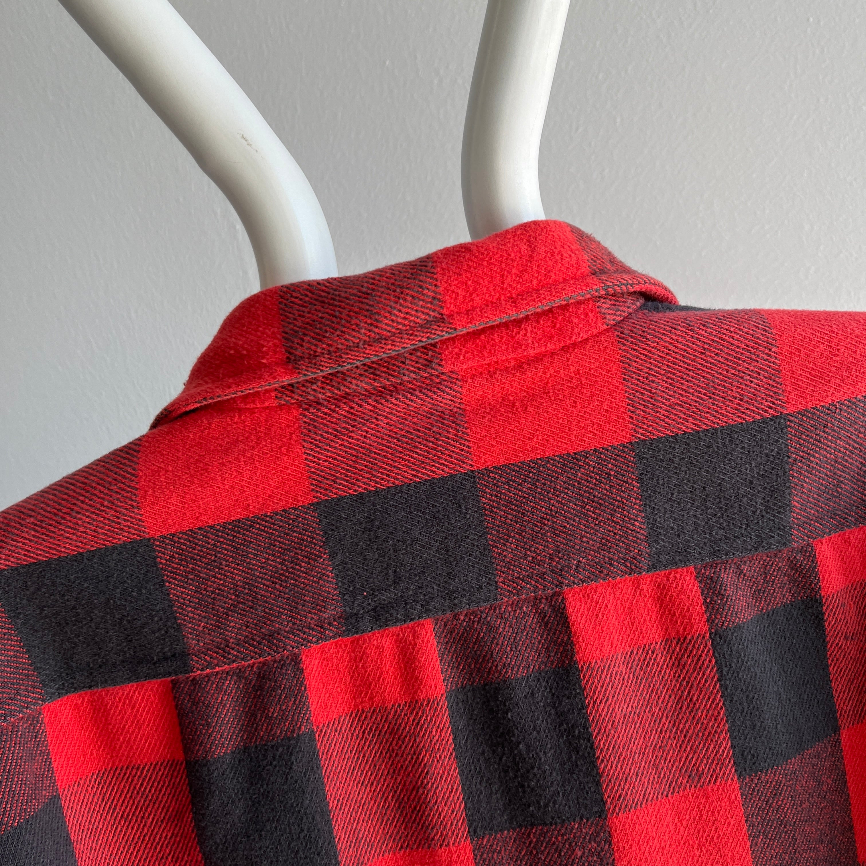 1980/90s Buffalo Plaid Cotton Flannel