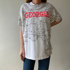1991 All Over Print Georgia T Shirt