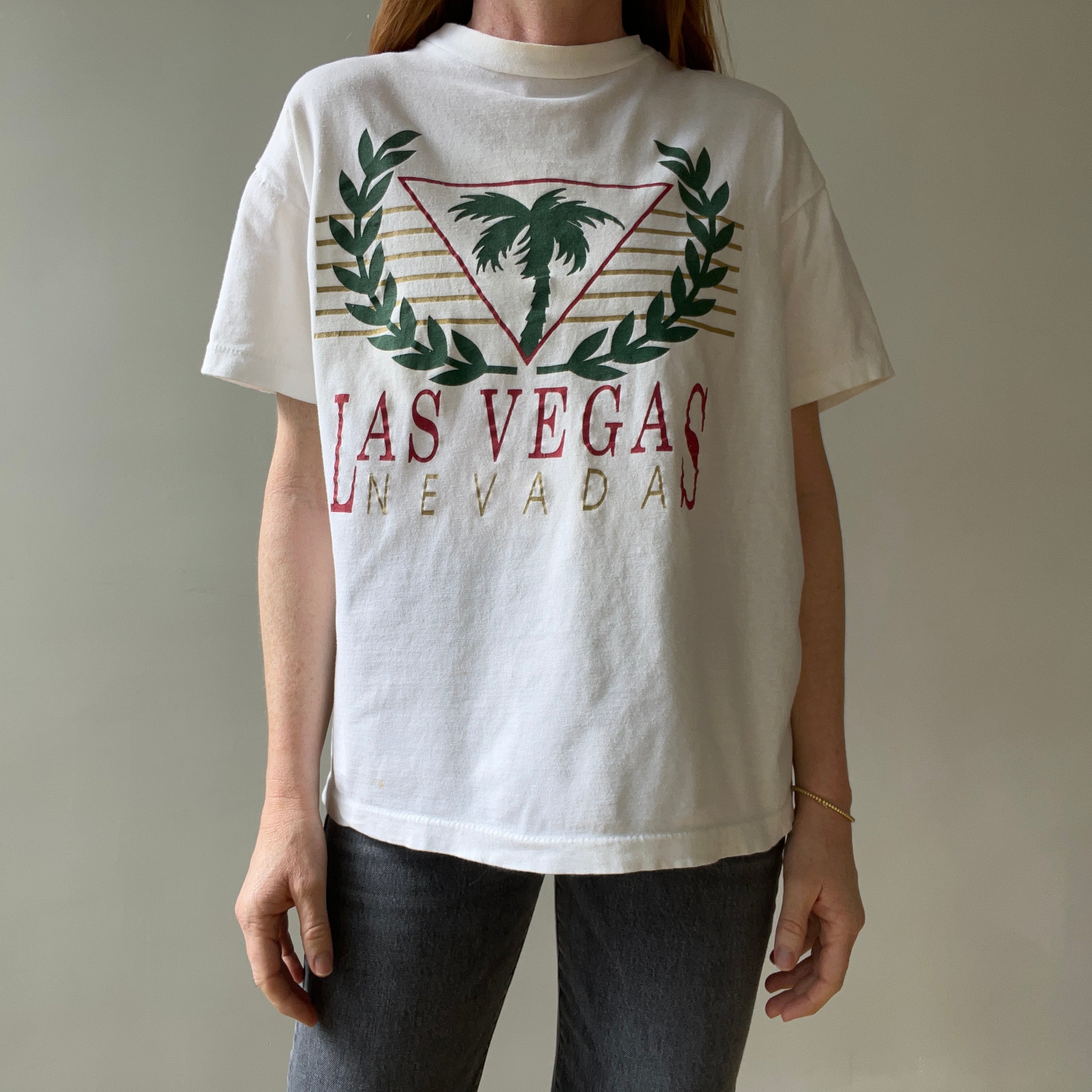 1990s Boxy Las Vegas Nevada T Shirt