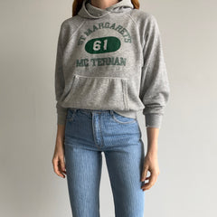 1970/80s St. Margarets McTernan School for Girls Destroyed Thinned Out Hoodie