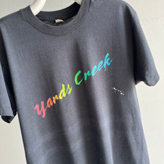 1980s Yards Creek, New Jersey Paint Stained T-Shirt