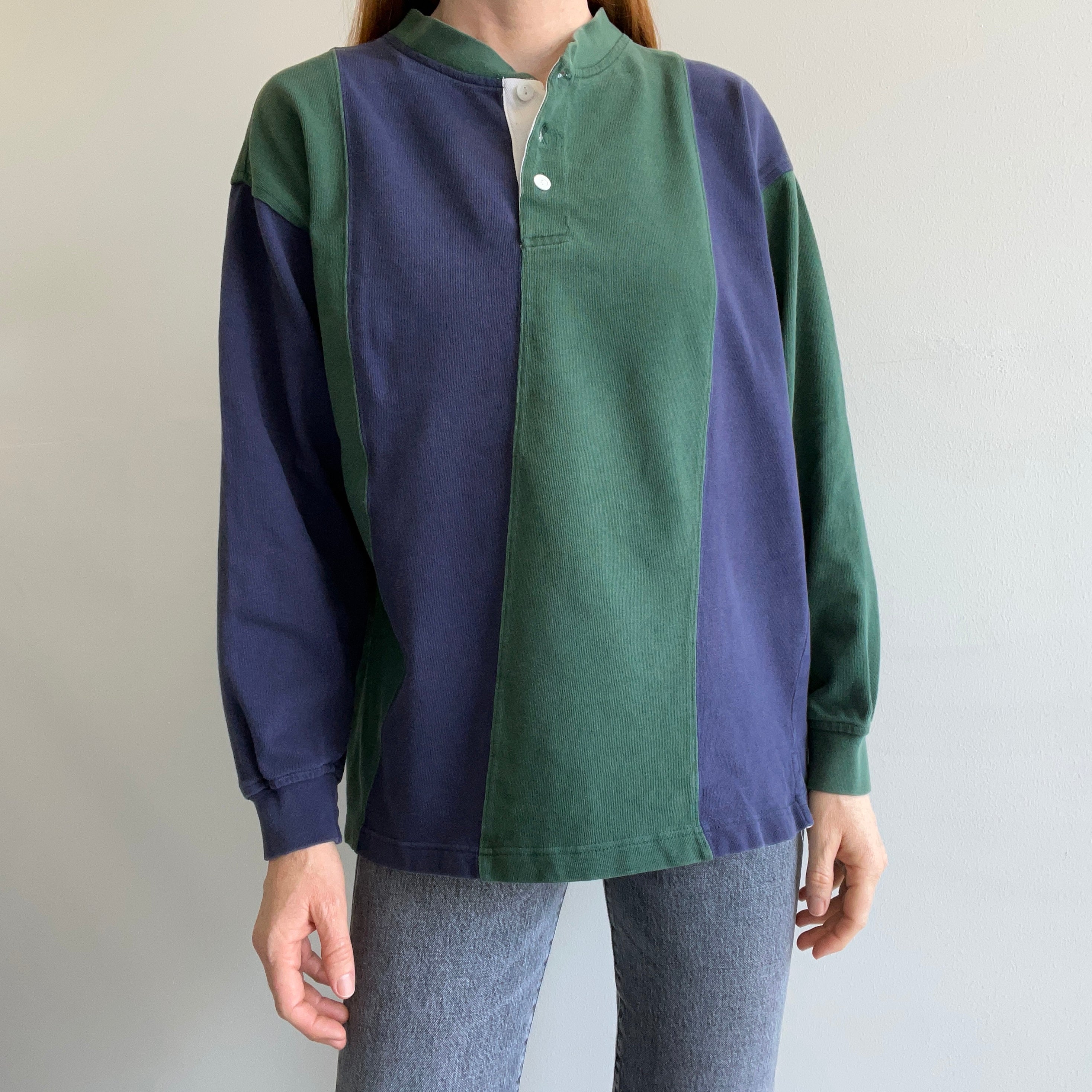 1990s Rad Henley Rugby Long Sleeve Shirt