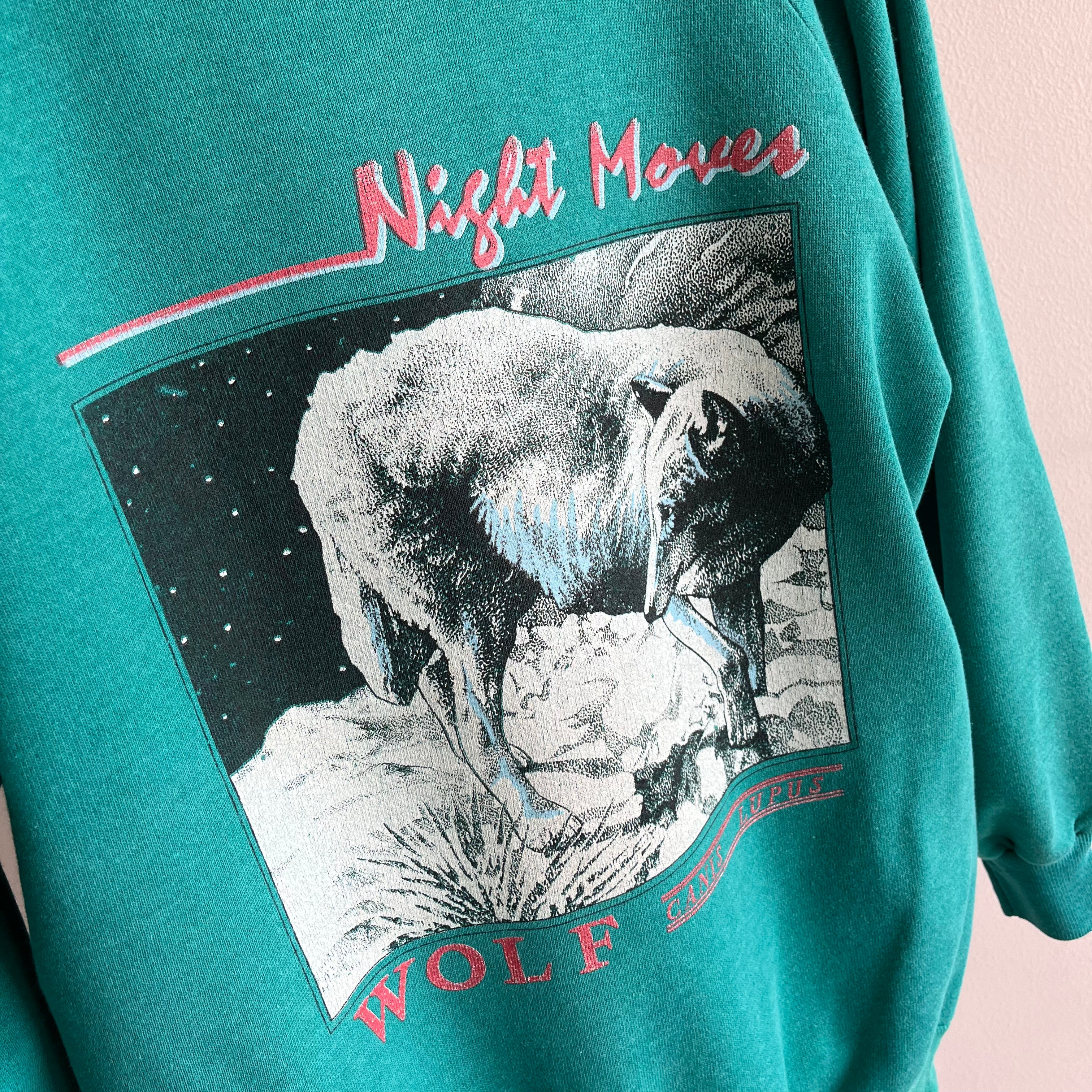 1980s Night Movers Wolf Sweatshirt