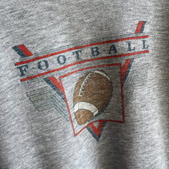 1980s Football Perfectly Worn Sweatshirt