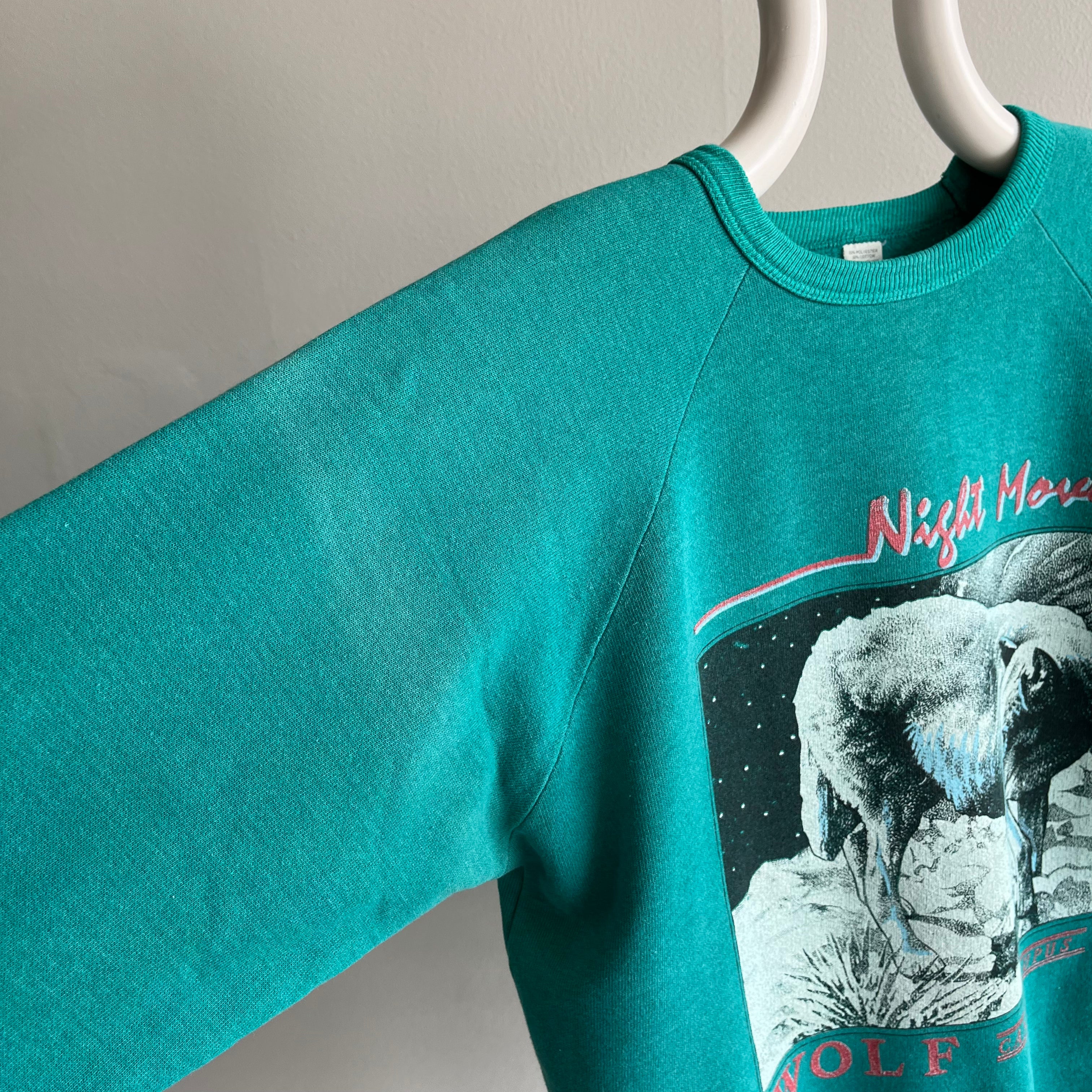 1980s Night Movers Wolf Sweatshirt