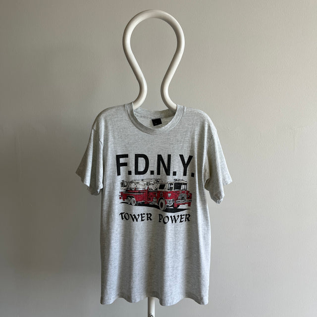 1980/90s FDNY Thinned Out and Thrashed T-Shirt by Screen Stars