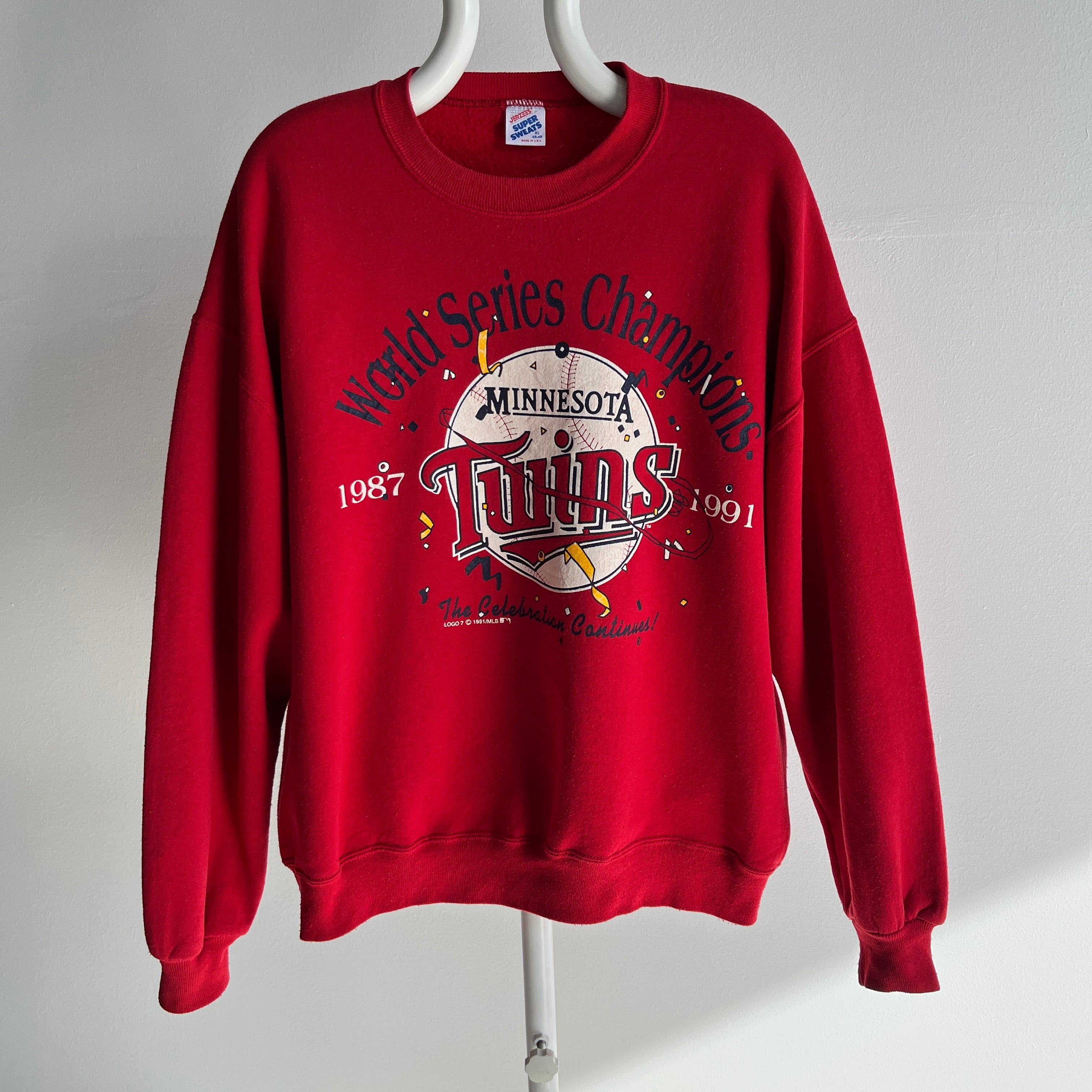 1991 World Series Championships Minnesota Twins Sweatshirt