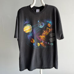 1990/2000s Smithsonian Institution - Natural History Museum Solar System Super Rad T-Shirt - THE. BACK SIDE!!!