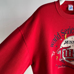 1991 World Series Championships Minnesota Twins Sweatshirt