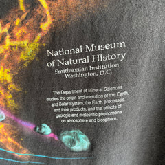 1990/2000s Smithsonian Institution - Natural History Museum Solar System Super Rad T-Shirt - THE. BACK SIDE!!!