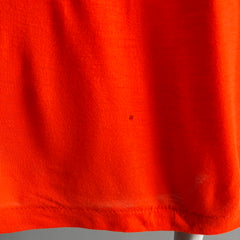 1970/80s SUPER slouchy Hot Neon Orange Pocket T-Shirt