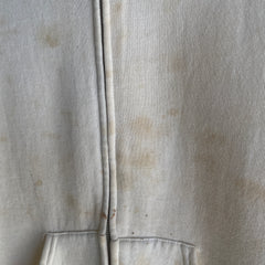 1970s Rotten Formerly White Zip Up Hoodie by Sportswear