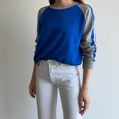 1970s Two Tone Epic Super Soft and Slouchy Sweatshirt