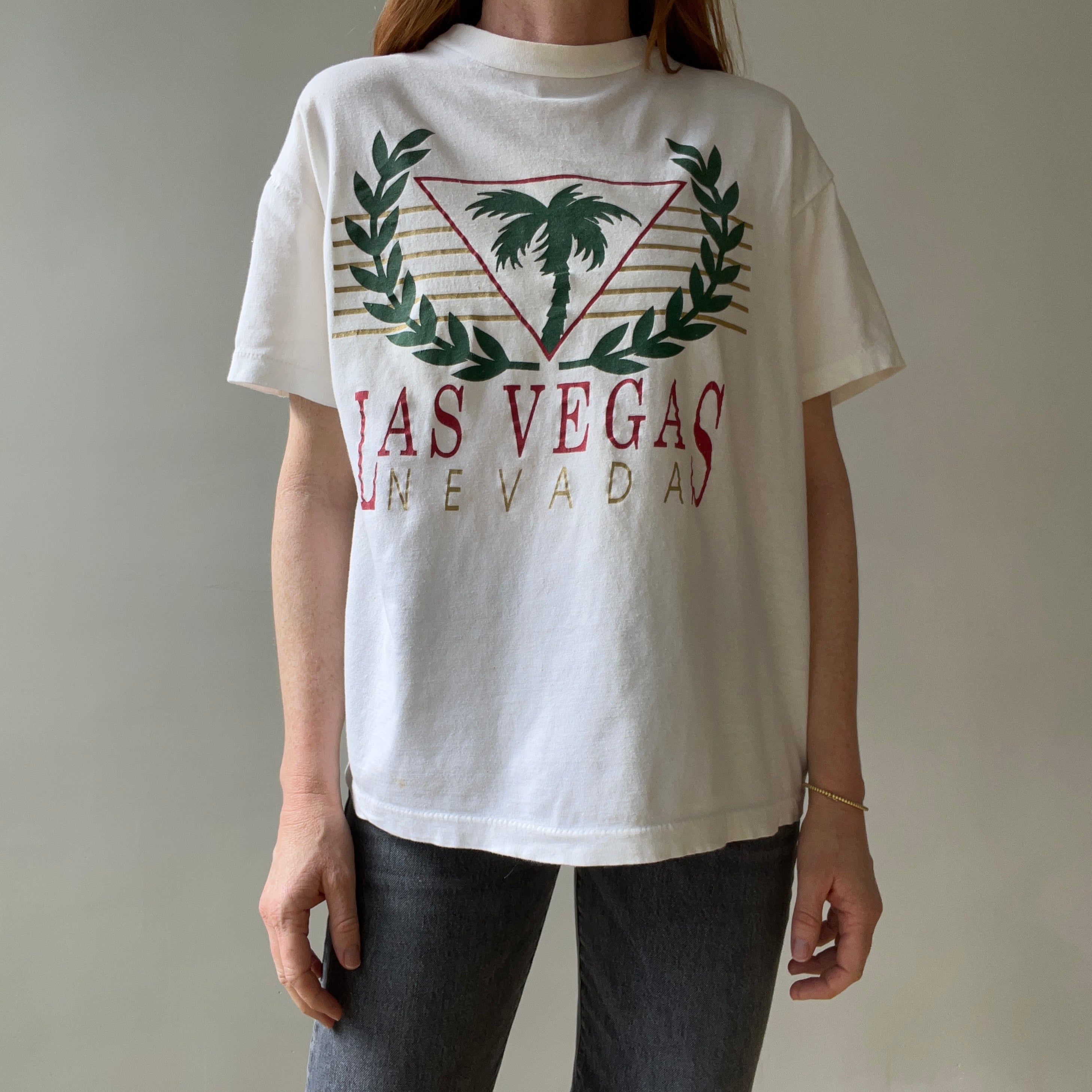 1990s Boxy Las Vegas Nevada T Shirt