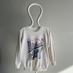 1980s New York City Mostly Cotton Sweatshirt