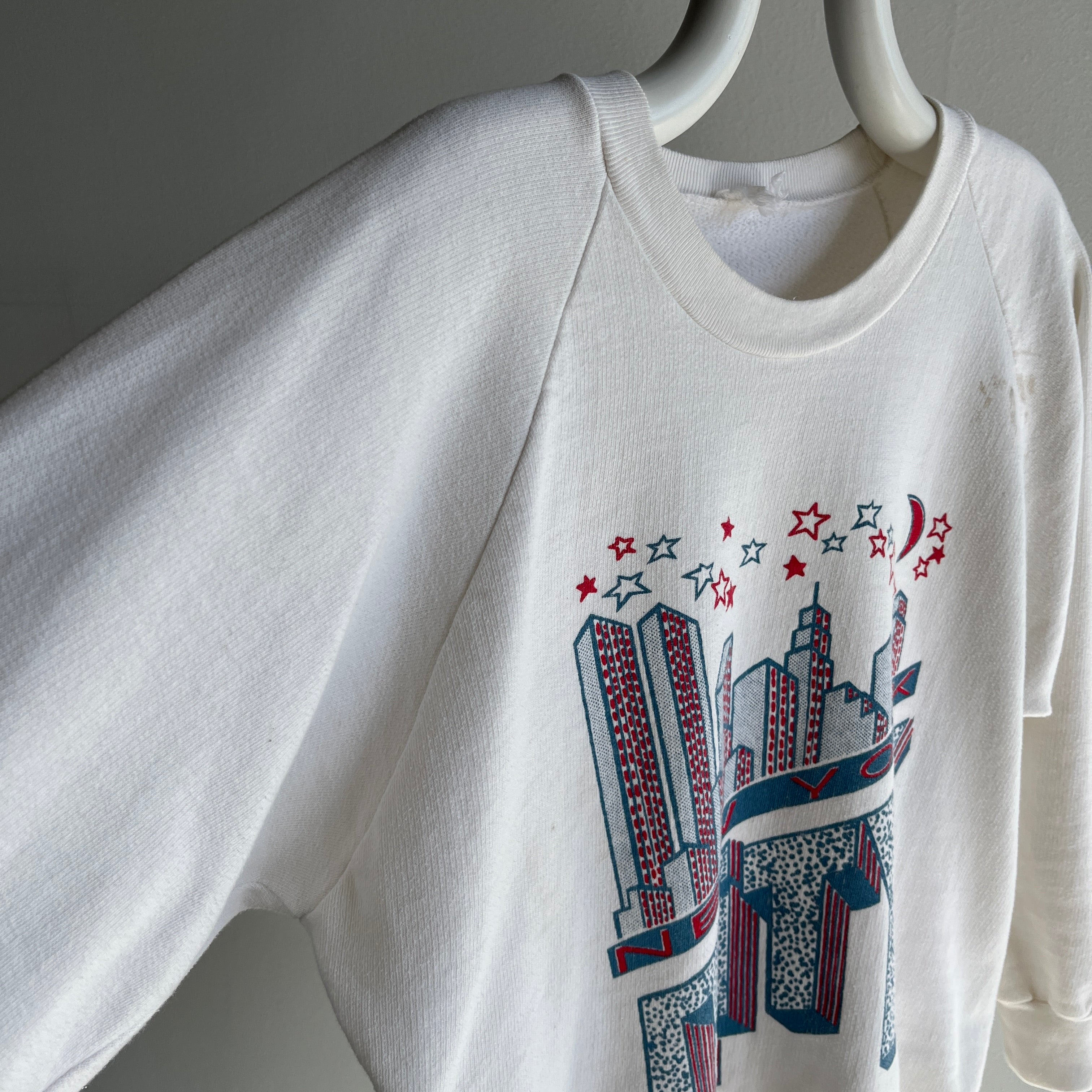 1980s New York City Mostly Cotton Sweatshirt