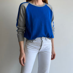 1970s Two Tone Epic Super Soft and Slouchy Sweatshirt