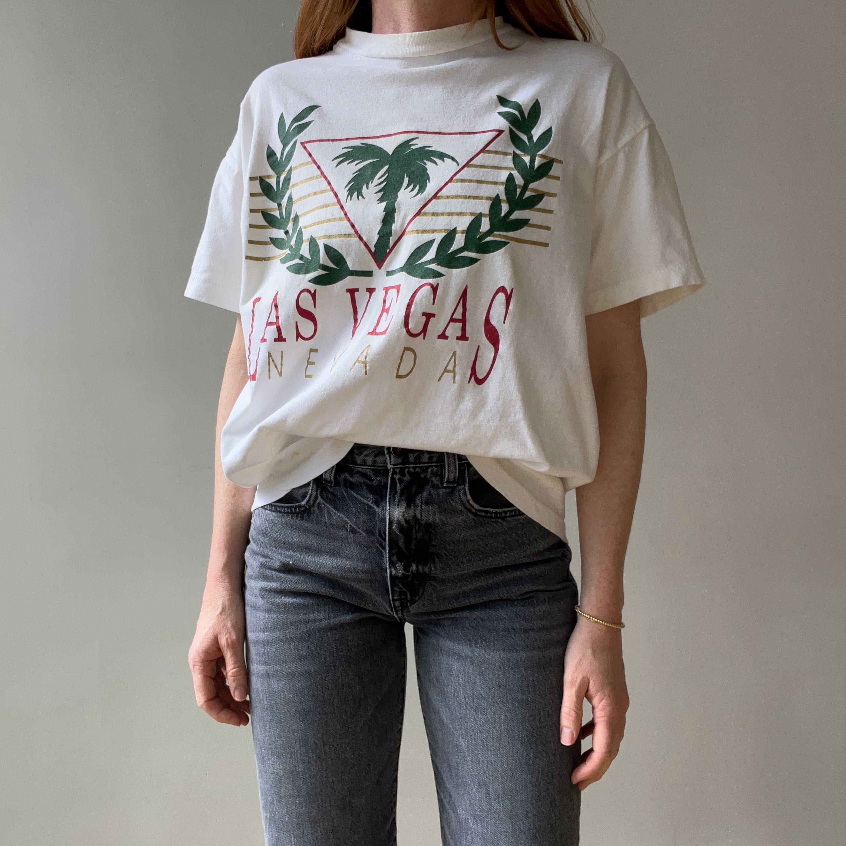 1990s Boxy Las Vegas Nevada T Shirt