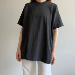 1980s XXXL FOTL Best Blank Black Single Stitch T-Shirt