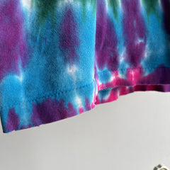 1980s Cut Long Sleeve Tie Dye T-Shirt - So Good!