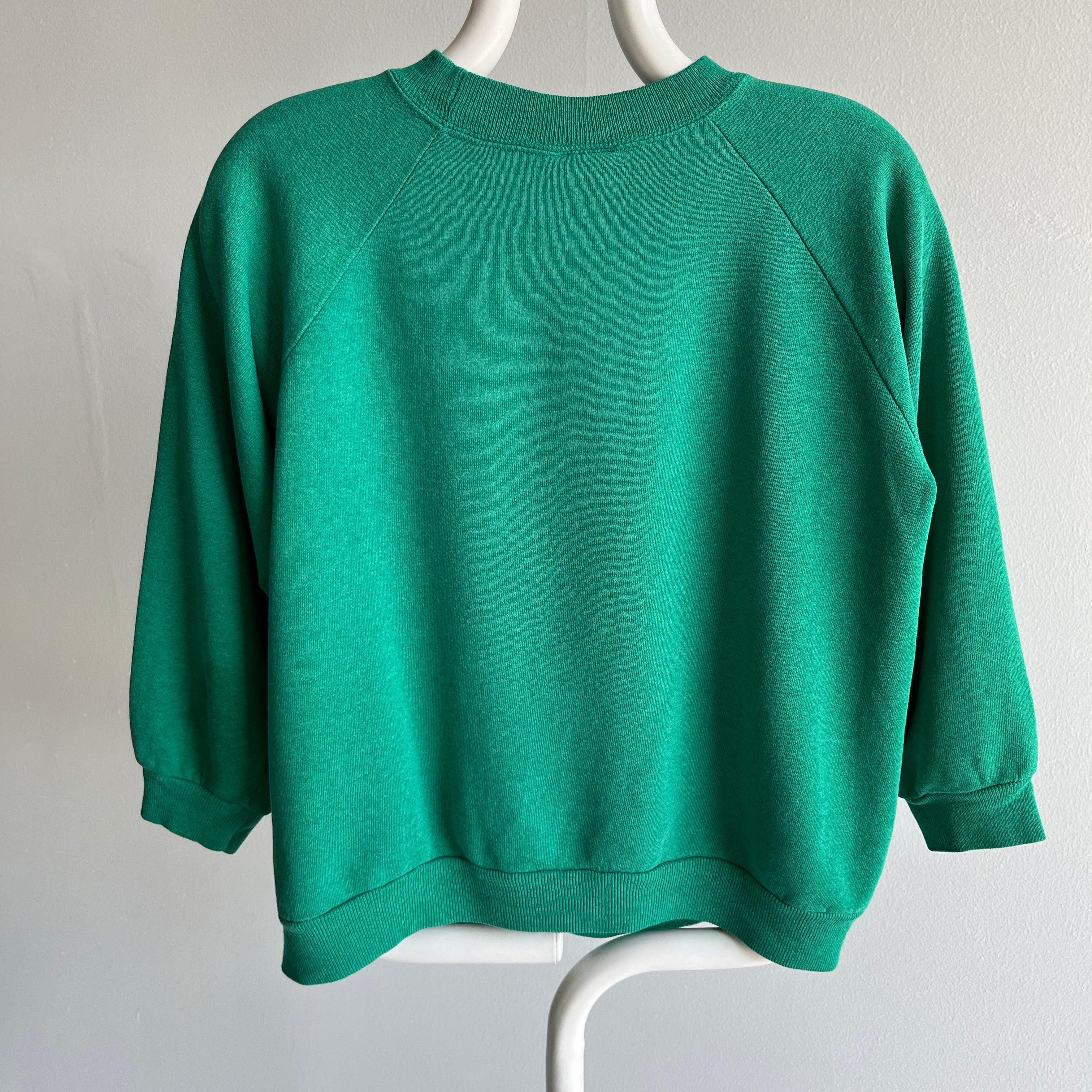 1980s HHW Hand Mended and Super Stained Sweatshirt