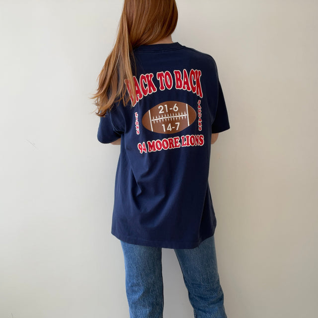 1994 Twice Back To Back Football T Shirt