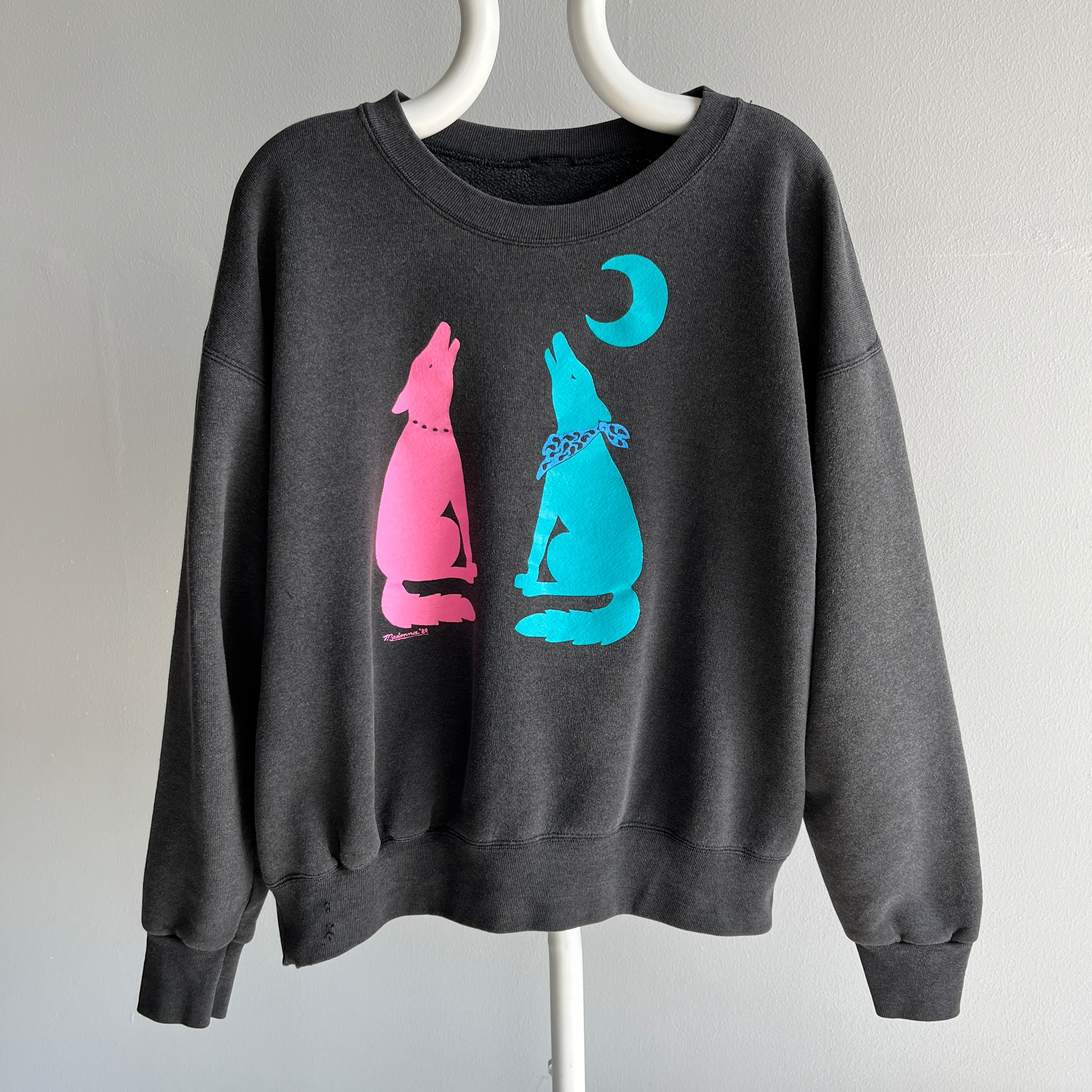 1989 Wolves Howlin' At the Moon Sweatshirt