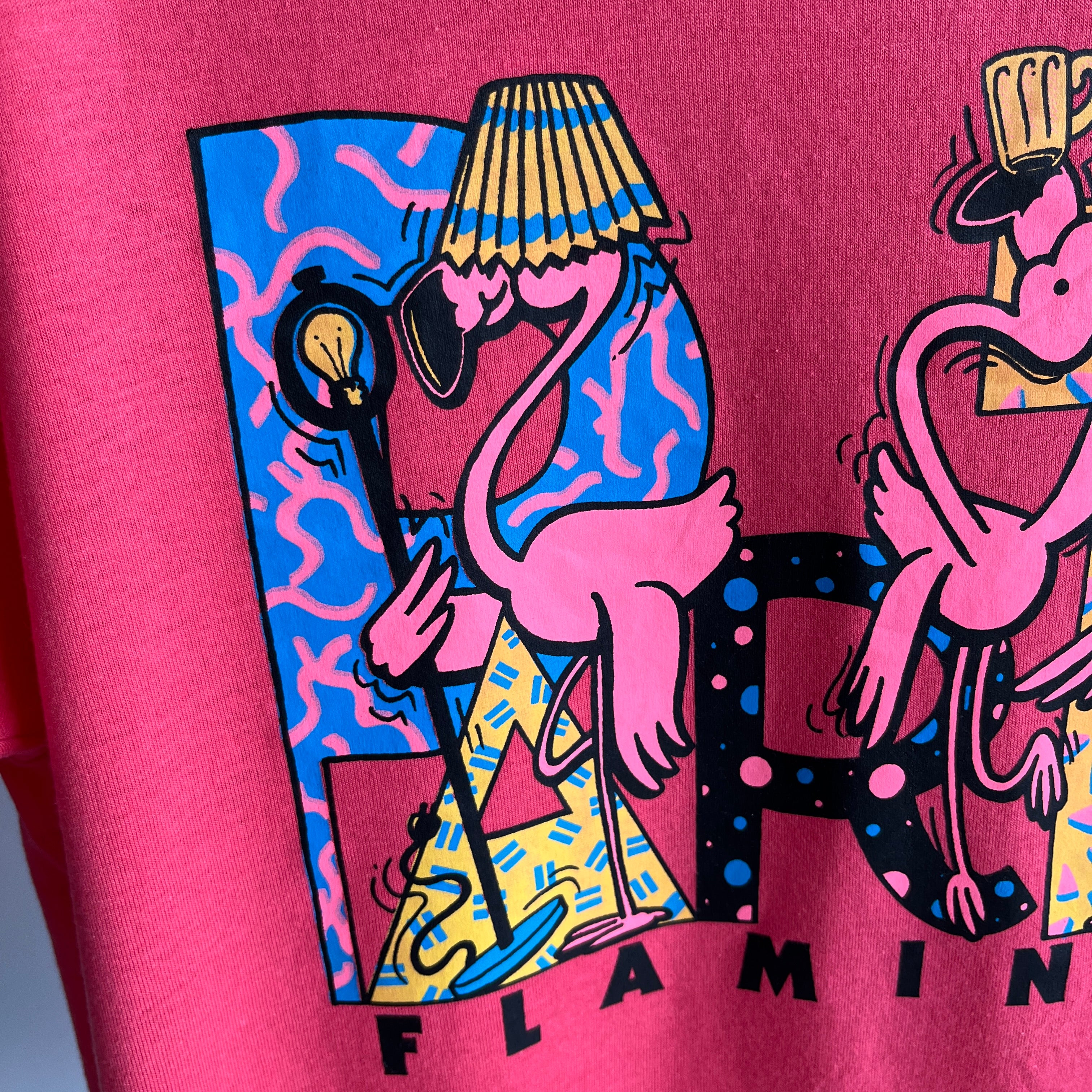 1889 Flamingo Party T-Shirt, Yes, That's Right