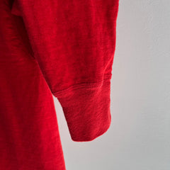 1970/80s Duofold Fire Engine Red Henley Long Johns