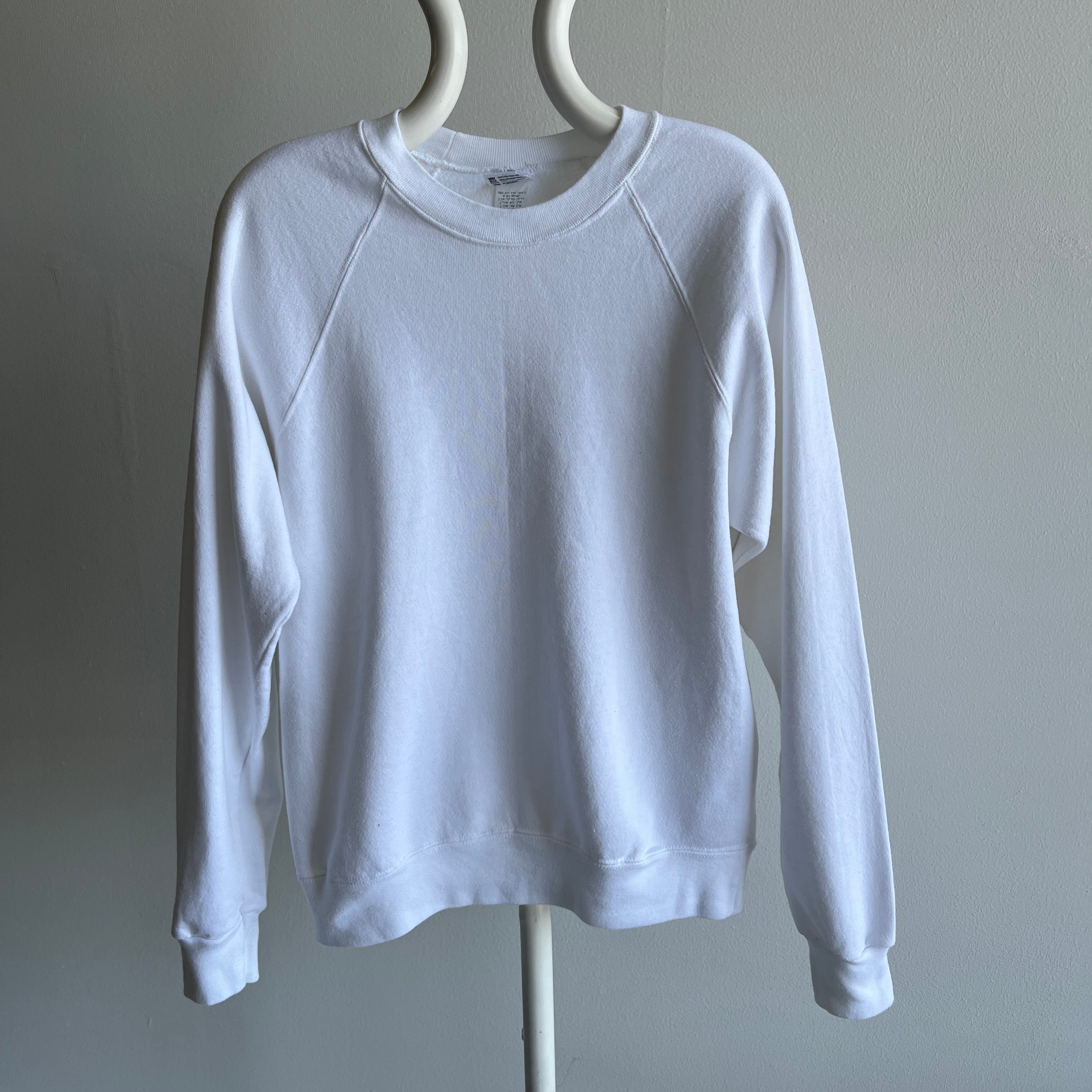 1980s Blank White Raglan (Every Vintage Loving Closet *Needs* One)