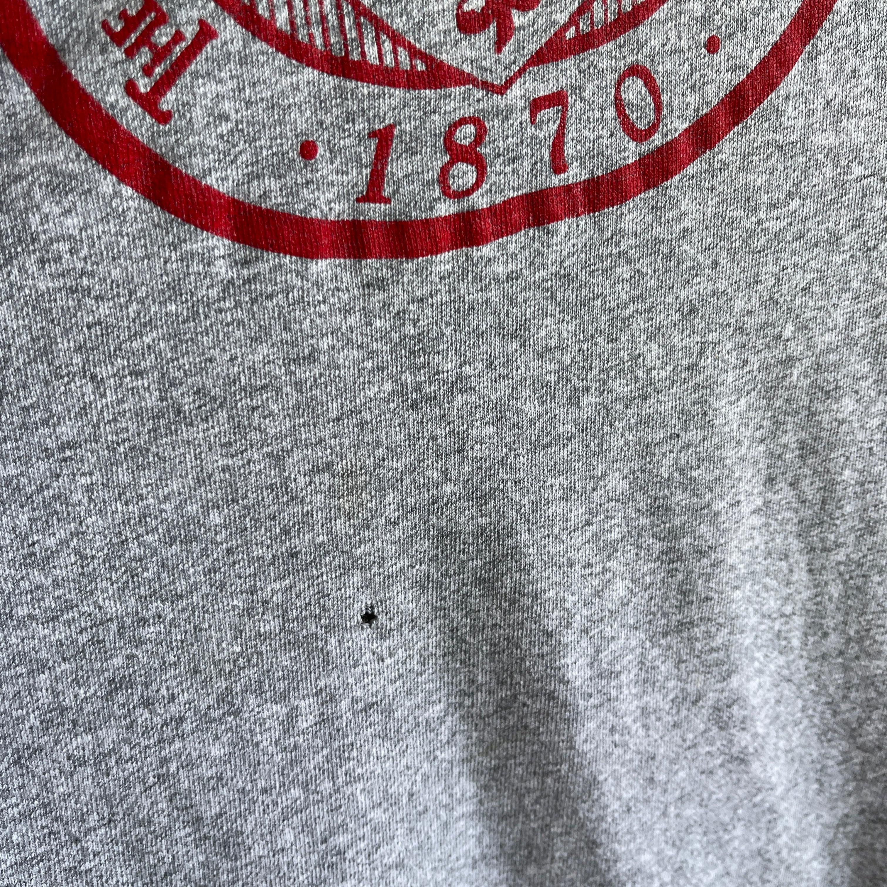 1980s The Ohio State Cut Sleeve T-Shirt by Champion Brand