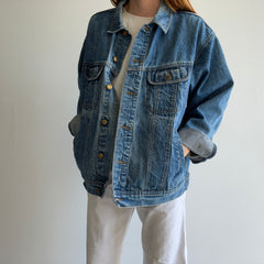 1990s Wrangler Rugged Wear Denim Jean Jacket