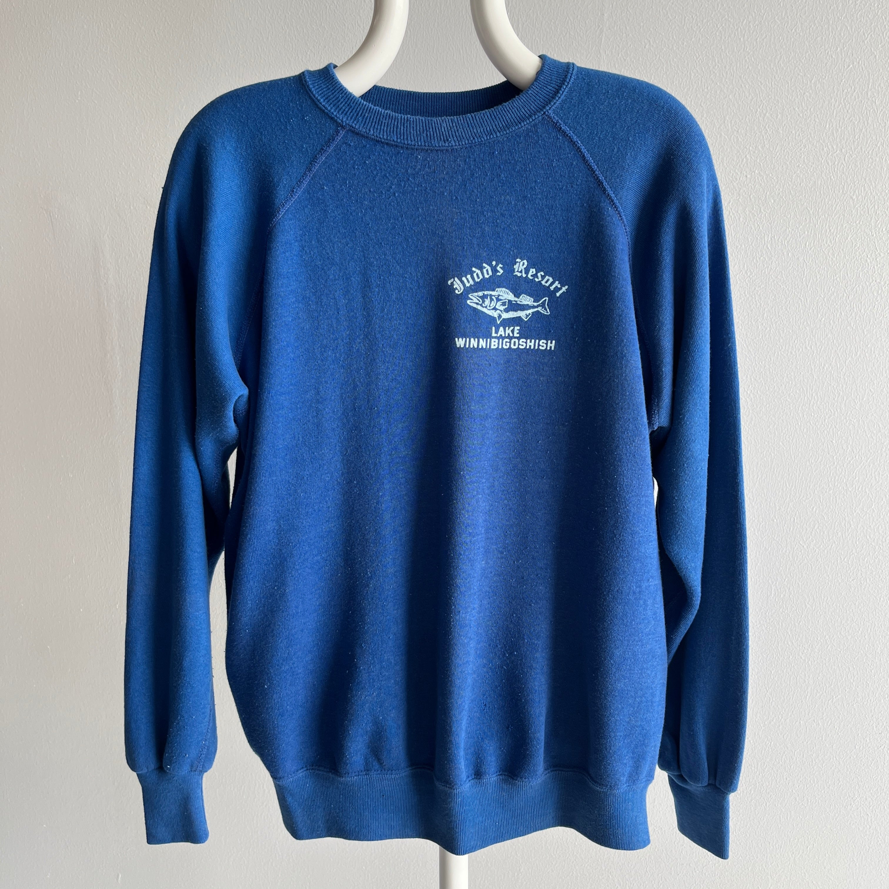 1980s Judd's Resort Lake Winnibigoshish Super Soft Sweatshirt