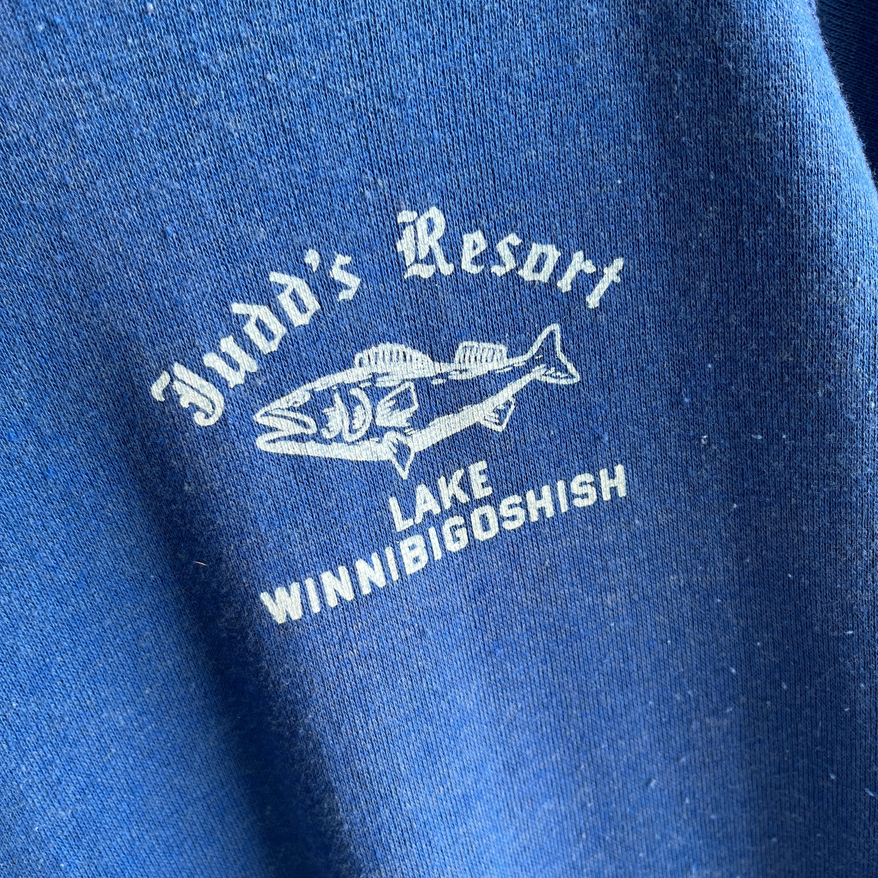 1980s Judd's Resort Lake Winnibigoshish Super Soft Sweatshirt