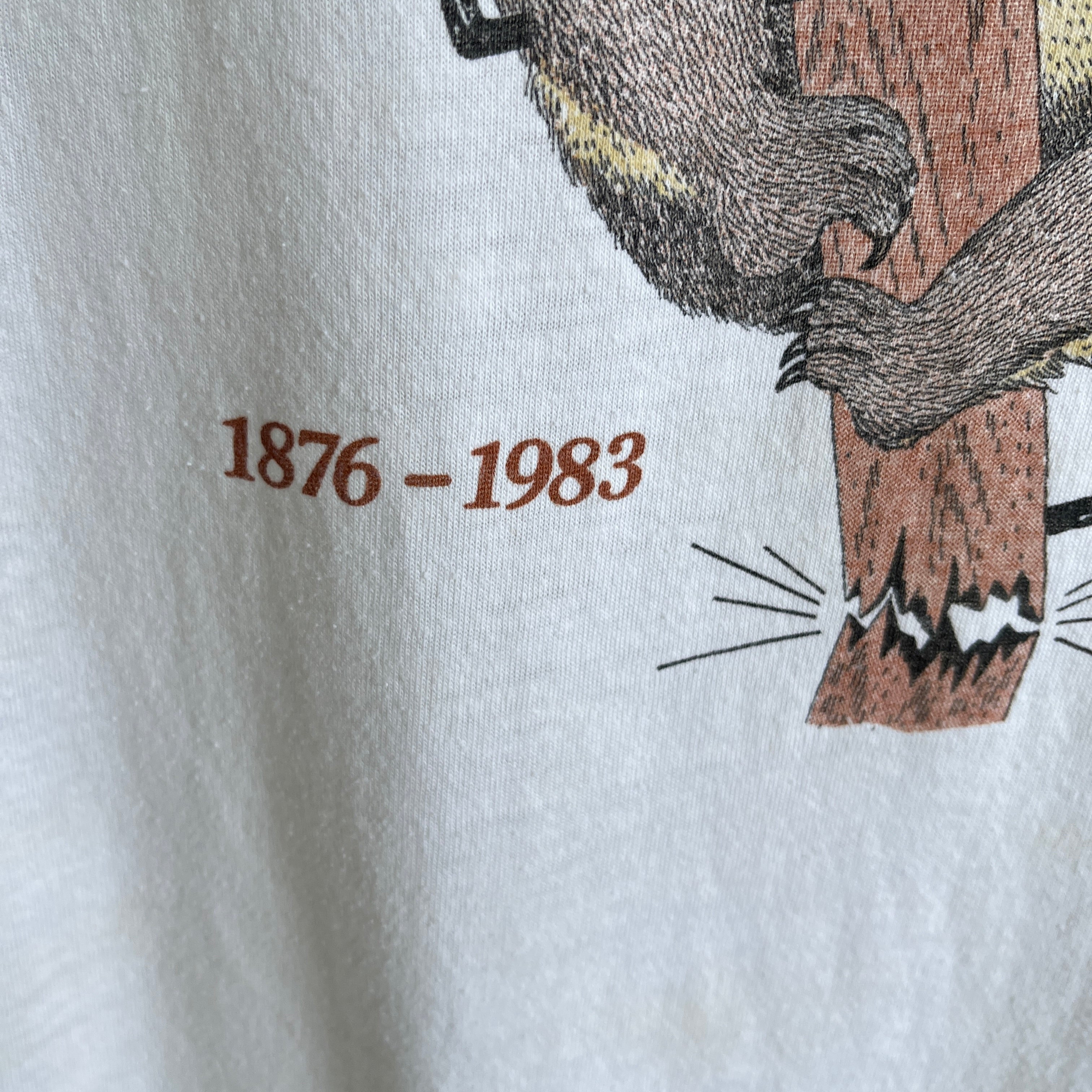 1983 AT&T Bell Antitrust Break Up T-Shirt - Like, Woah