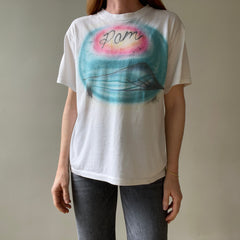 1980s Airbrushed Pam T Shirt...Awwww...Pam